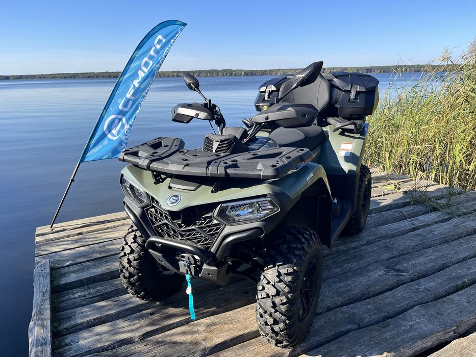 QUAD CF Moto 520 L ZIELONY t3b EPS nowy model dostępny od ręki
