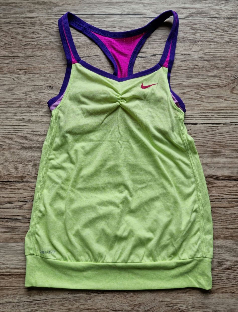 Top Nike Dri Fit z wbudowanym stanikiem