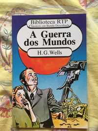 A guerra dos mundos, de H. G. Wells, em BANDA DESENHADA