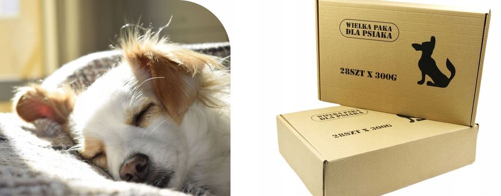 28 Szt X 300G Mokra Karma Dla Psa  8,4 Kg Wielka Paka Dla Psiaka Mix