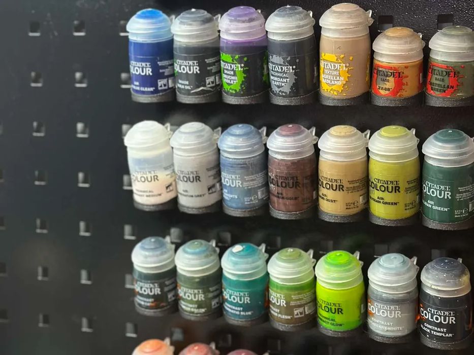 Organizador de tintas Citadel (7 unidades) para GUDE