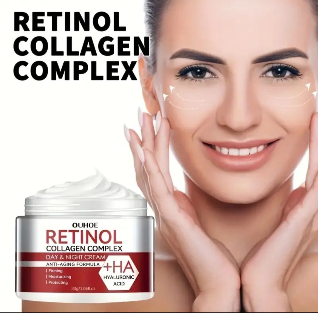 Krem odmładzający, liftingujący, Collagen Retinol 30g. NOWY
