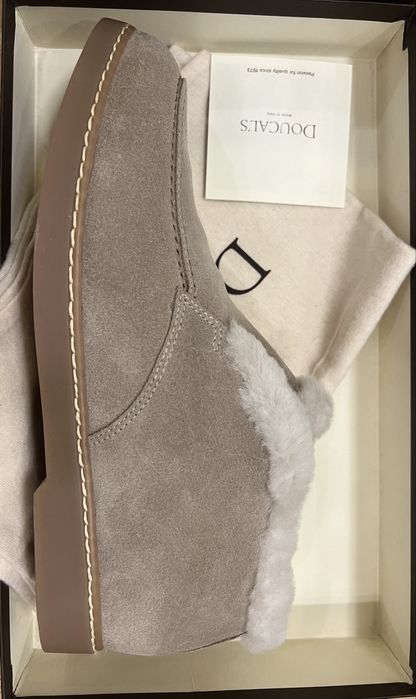 Черевики жіночі Doucal’s | замшеві дезерти на хутрі (Італія, 39) - 50%