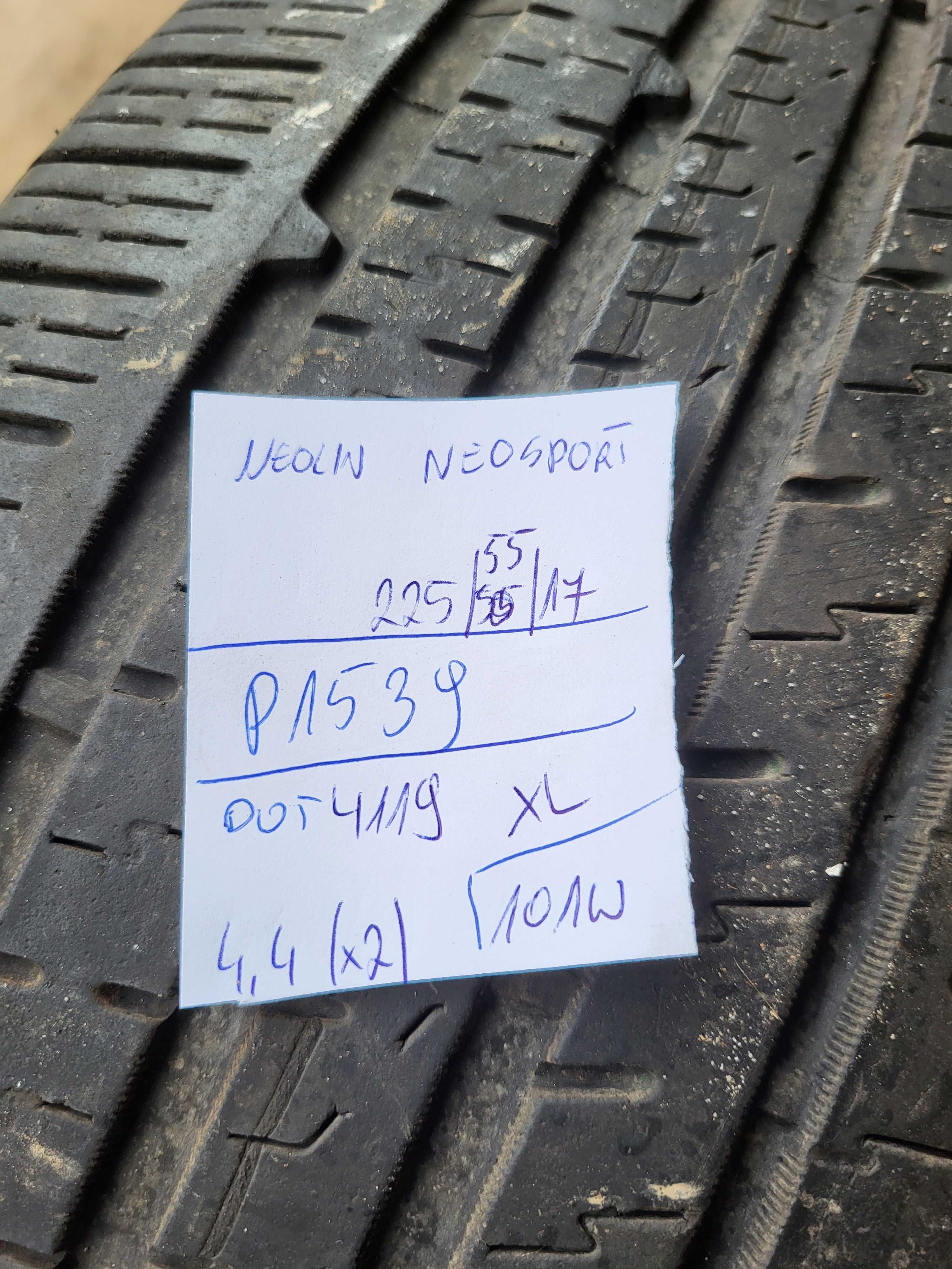 [2szt] Neolin 225/55 r17 Letnie XL /// 4,5mm!!! MONTAŻ 2020r