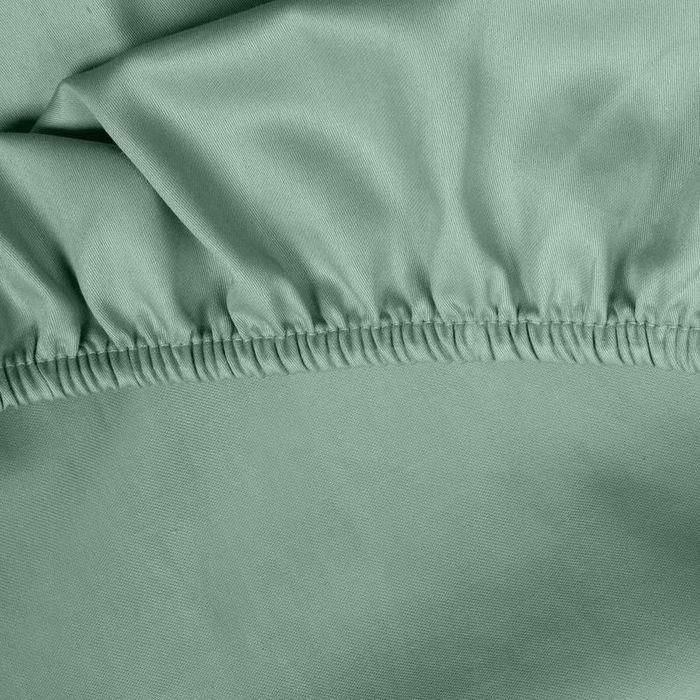 Prześcieradło Satynowe Bawełniane z Gumką Jednolite Nova3/200x220