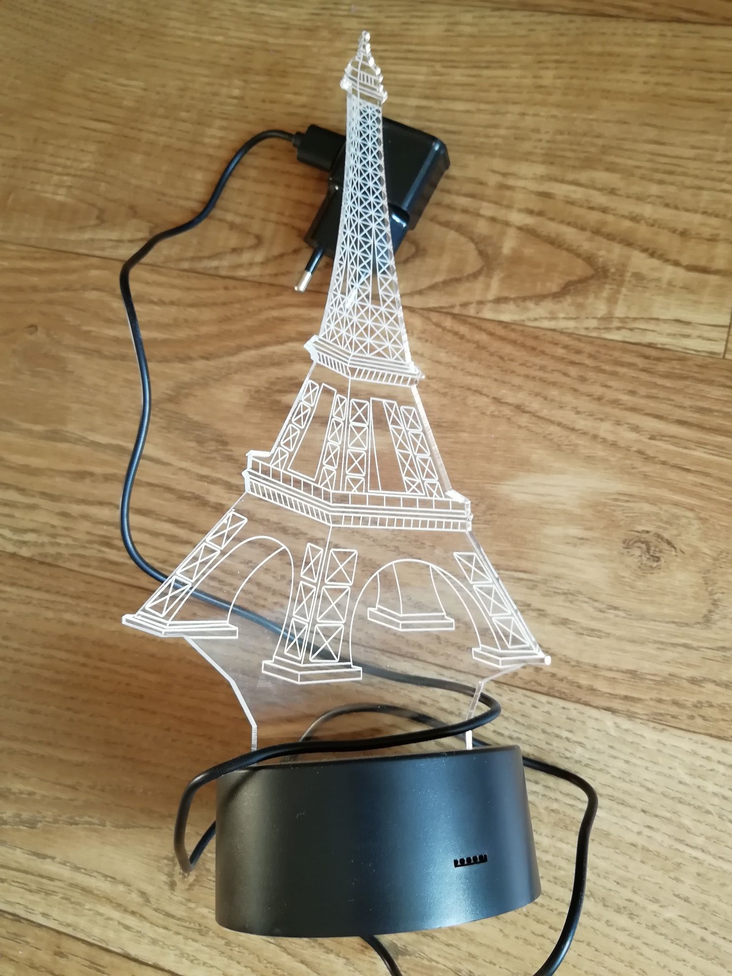 3D світильник Париж Ейфелева вежа