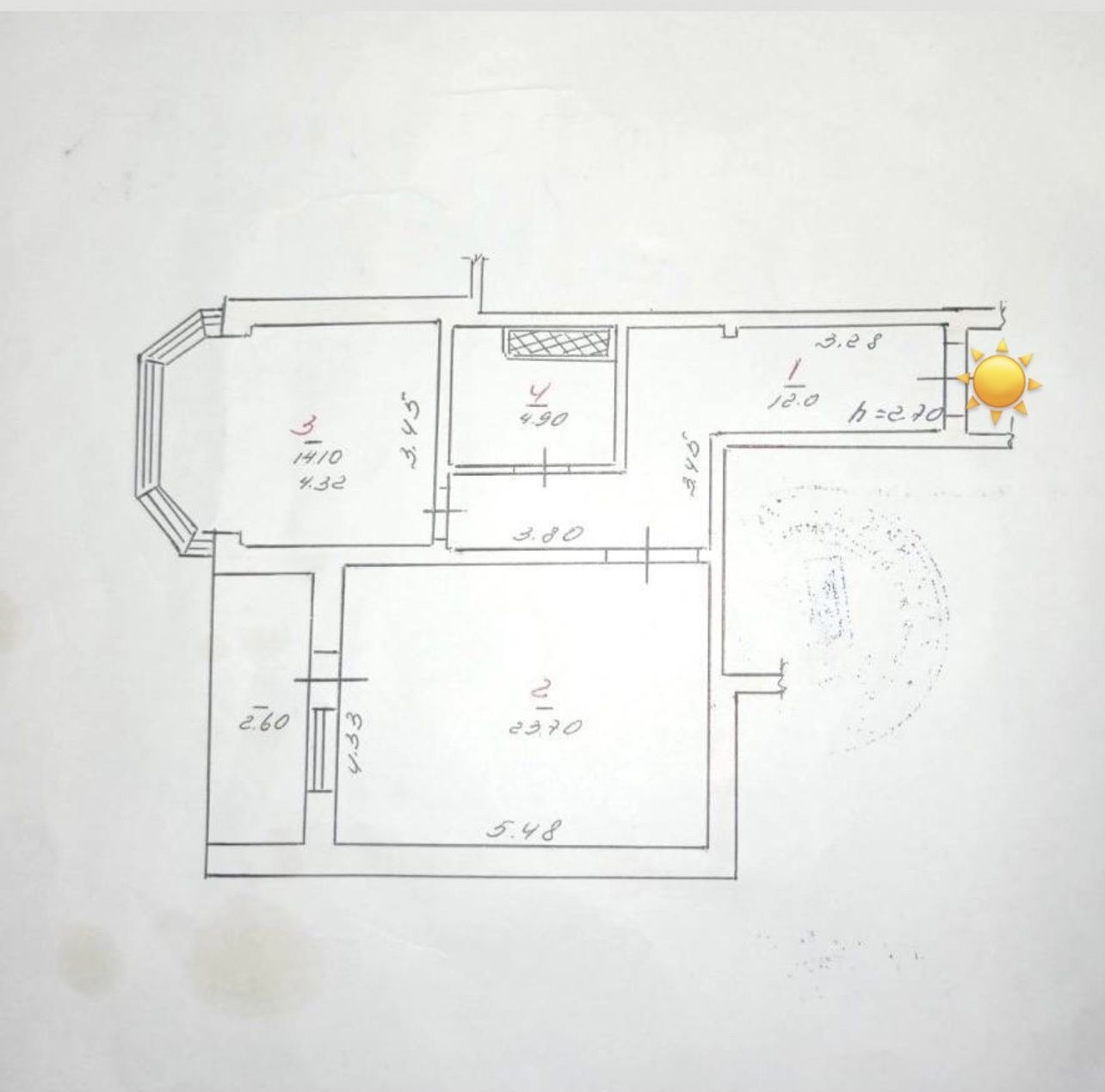 Продам 1кв Нов.здав 58м 4/10 34000₴Терміново