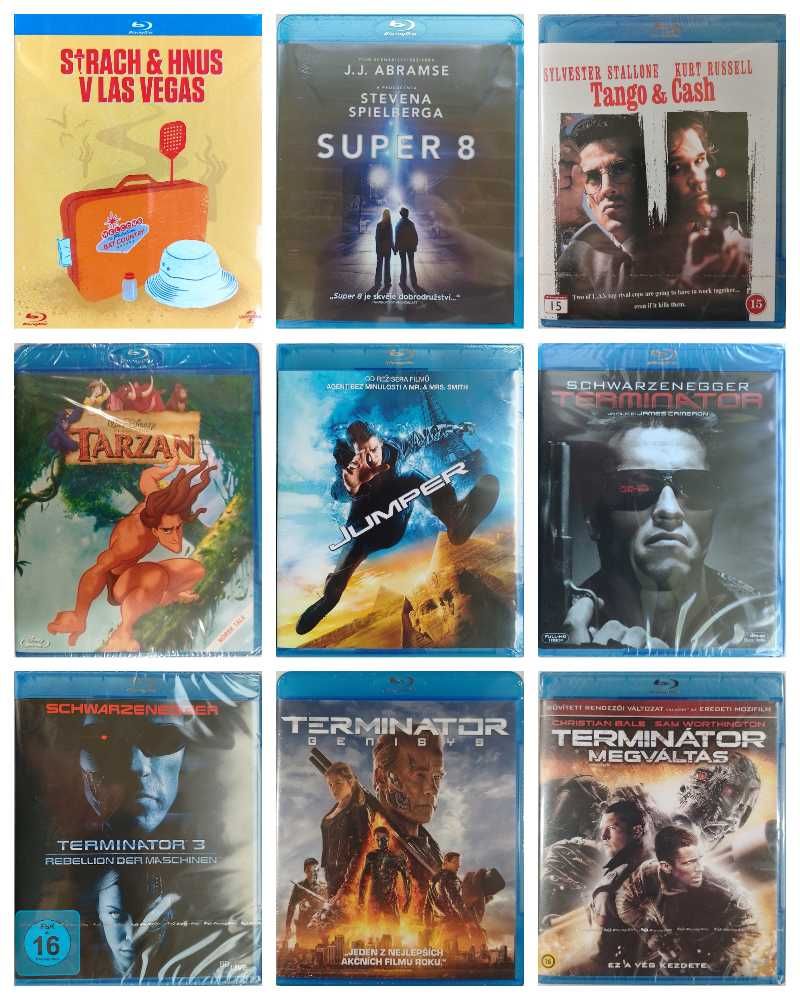 Blu-ray Диски Amaray с русским и украинским языком