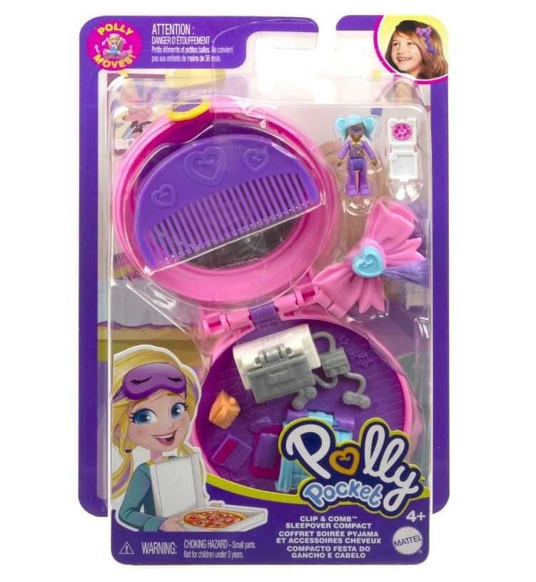 Polly Pocket Puzderko z akcesoriami - nocowanie