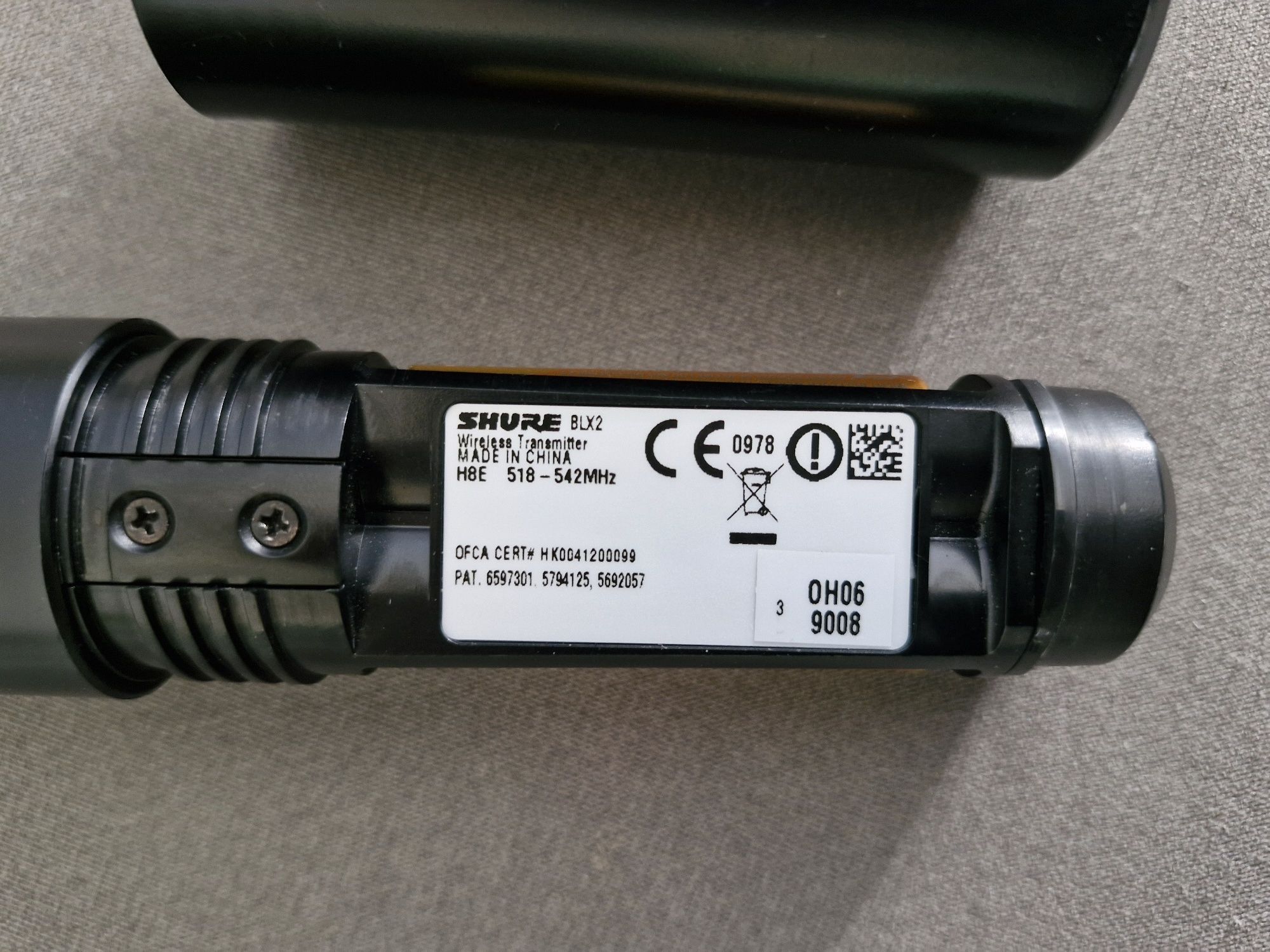 Shure BLX24/PG58 Mikrofon bezprzewodowy