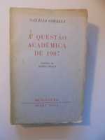Correia (Natália);A Questão Académica de 1907