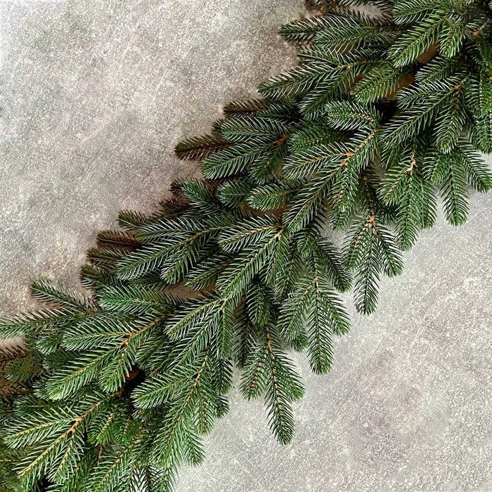 Хвойні новорічні гірлянди Traditional - декор (зелені 1.2 м та 2 м)