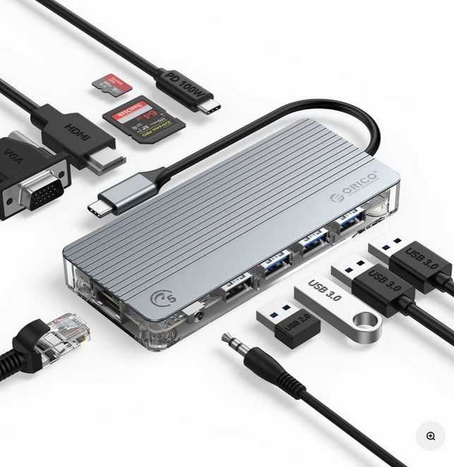 док-станція USB 3.0 ORICO 11-в-1