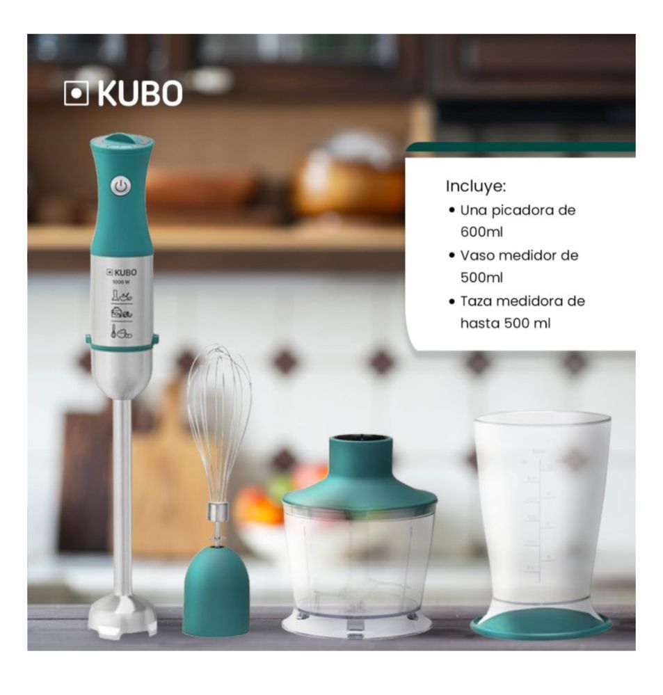 Kubo Varinha de mão 3 em 1