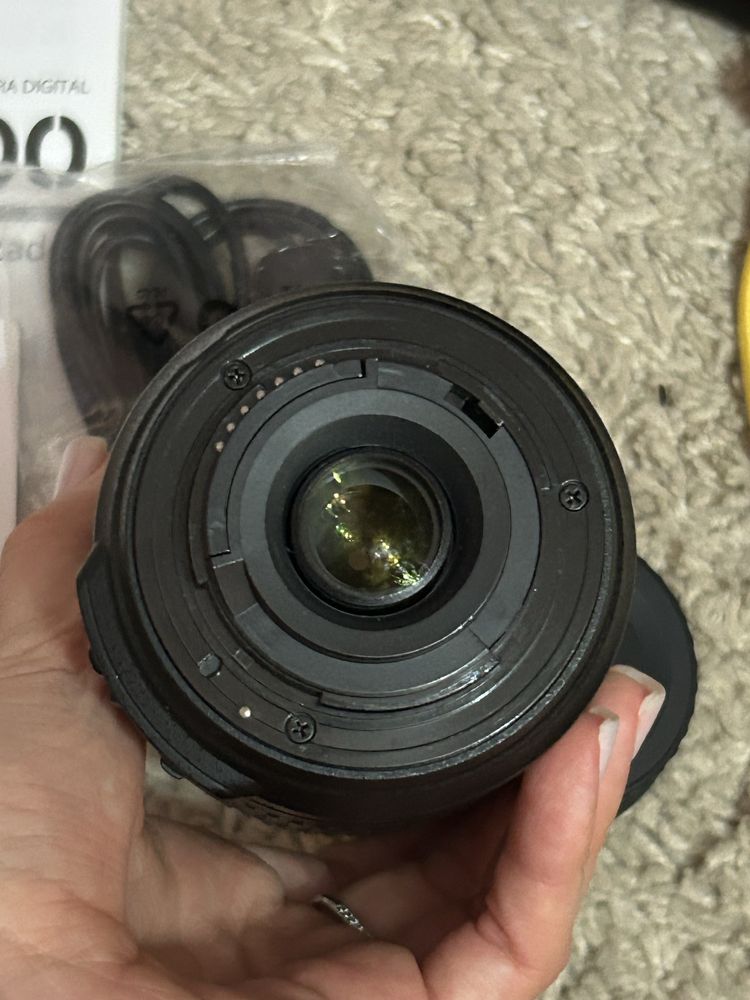 Lente Nikon, com mala profissional