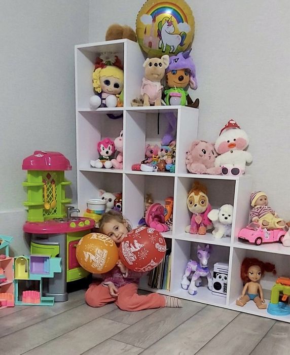 Безкоштовна доставка! Стелаж дитячий, поличка, стелаж для іграшок