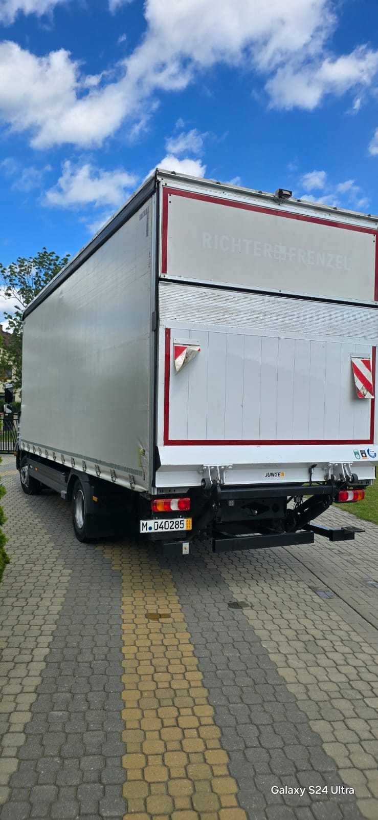 Mercedes Atego 1224 Euro 6 Automat Firanka 7,30 m