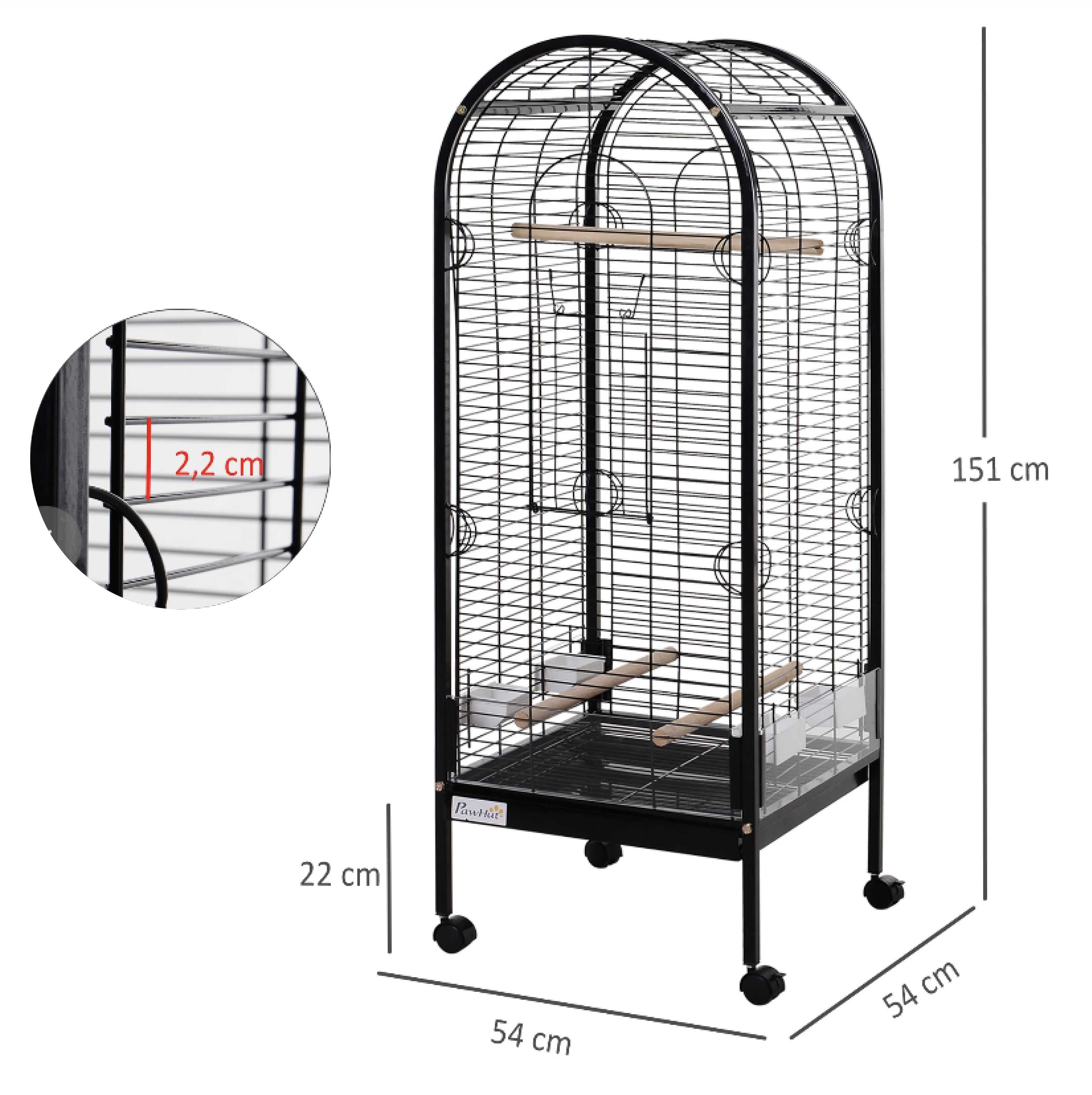 Gaiola grande para Pássaros PAWHUT – Nova