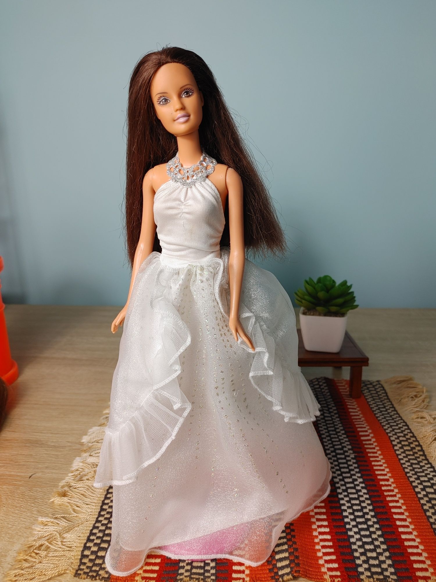 Lalka Barbie Teresa Spot Scene w sukni ślubnej wedding day bride 2010