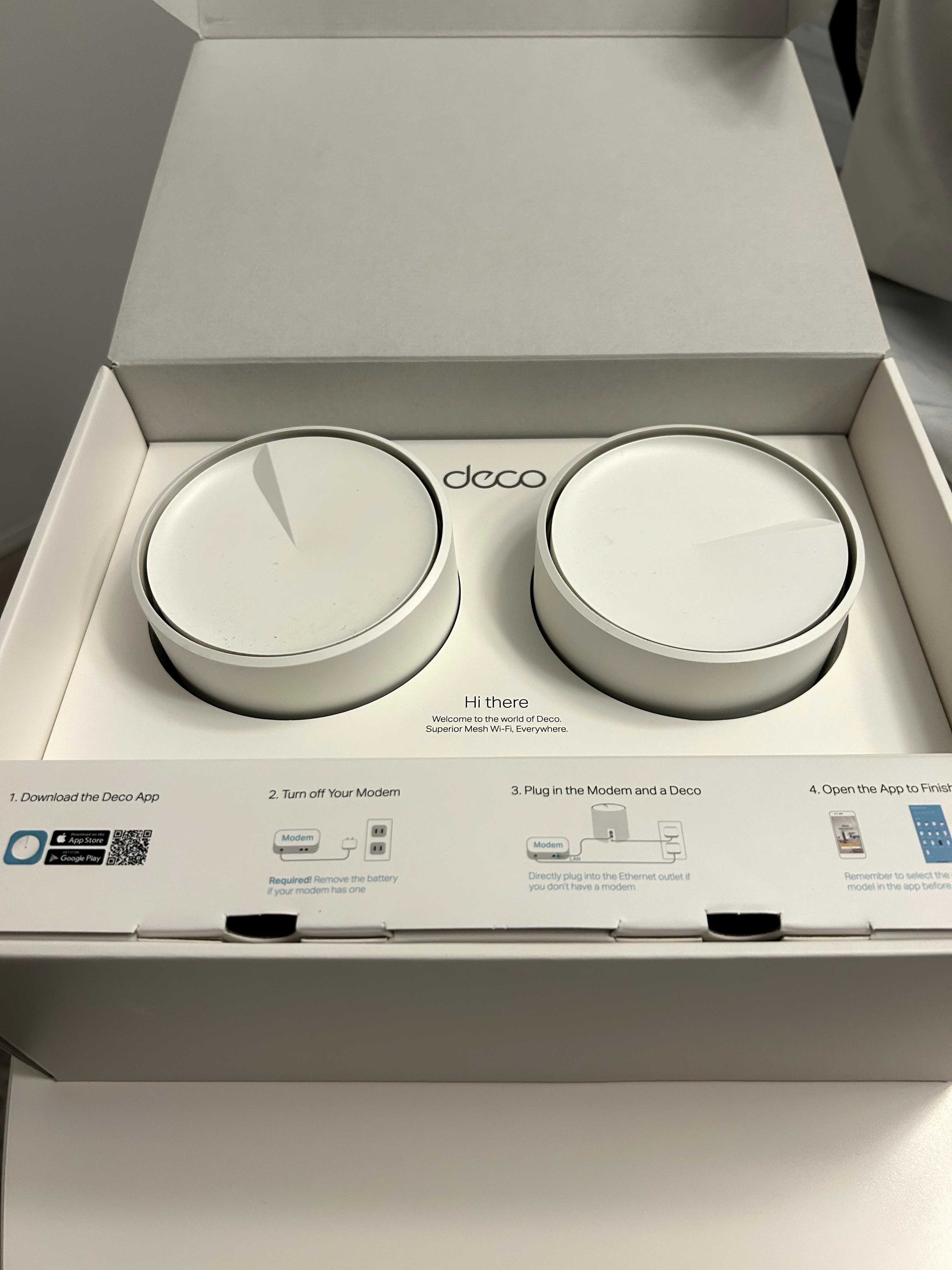 Sistema Mesh TP‑Link Deco X20 – Pack com 2 unidades (AX1800)