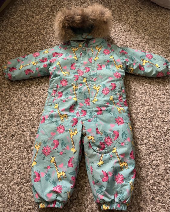 Зимовий комбінезон для дівчинки