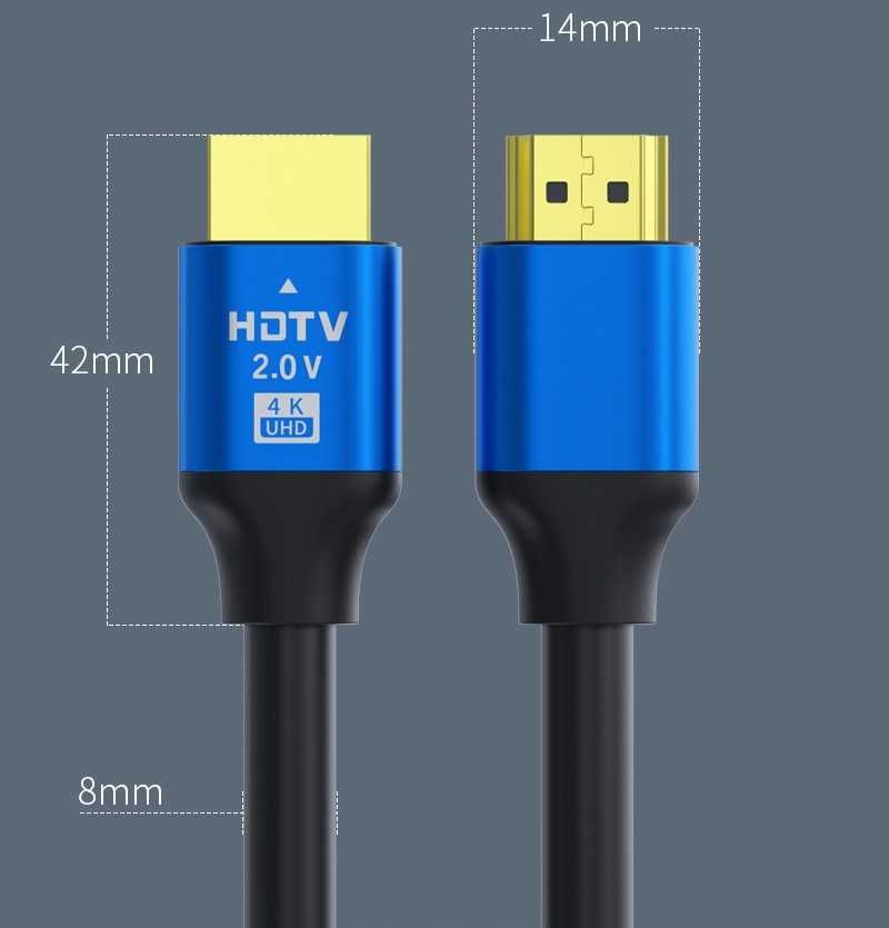 Кабель HDMI 4К ver.2.0 2м/10м/15м/20м