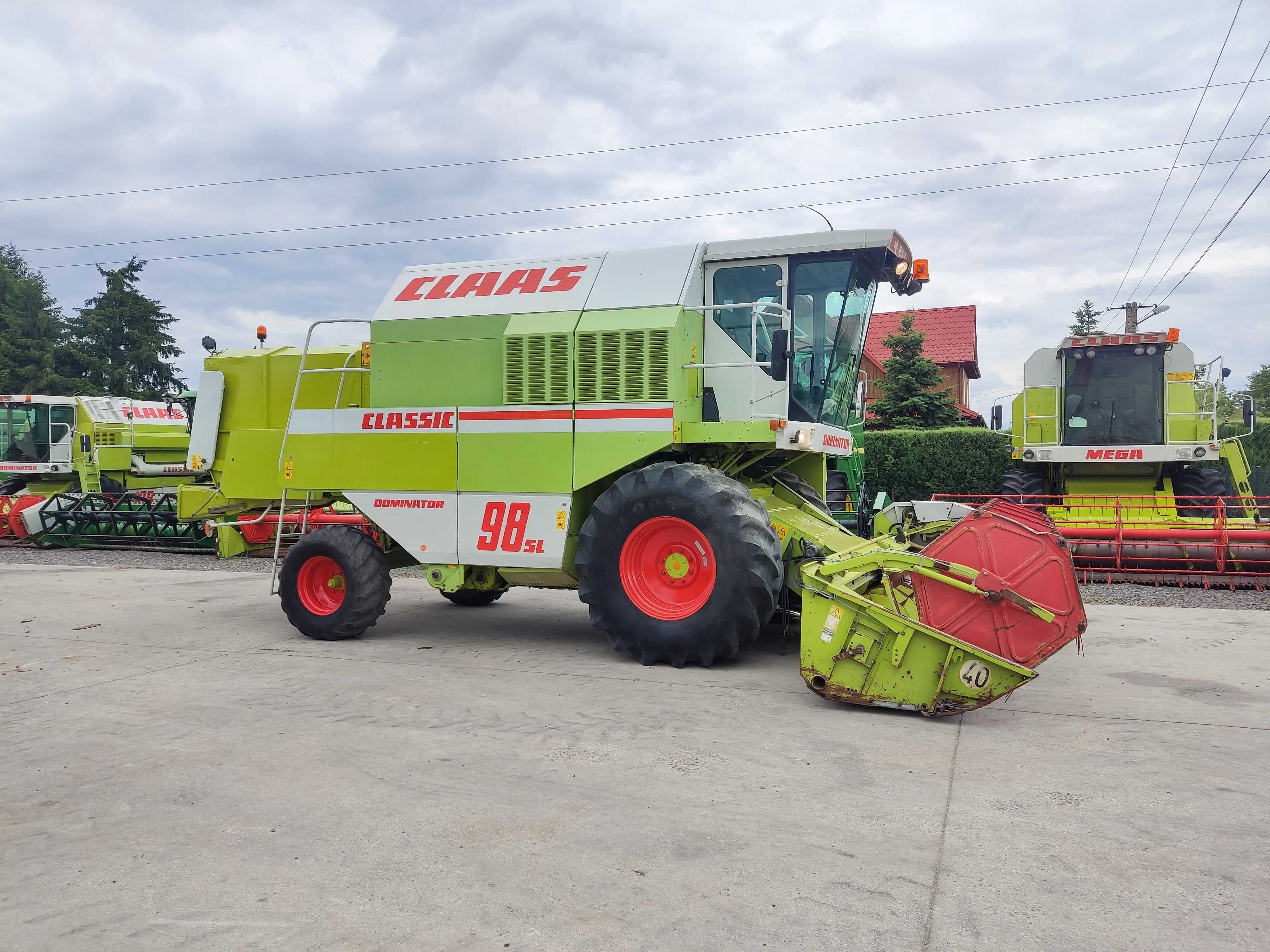 Claas dominator 98sl Classic kombajn zbożowy, Mercedes, klima