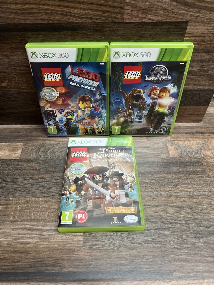 Xbox 360 Lego Przygoda Gra Wideo, Jurassic World, Piraci z Karaibów!