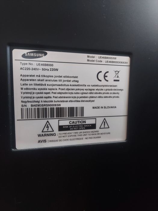 Samsung ue46b8000