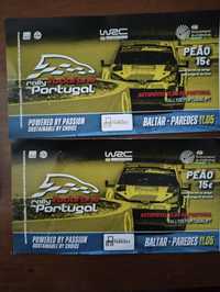 2 Bilhetes Rally Vodafone Portugal (Baltar-Paredes)