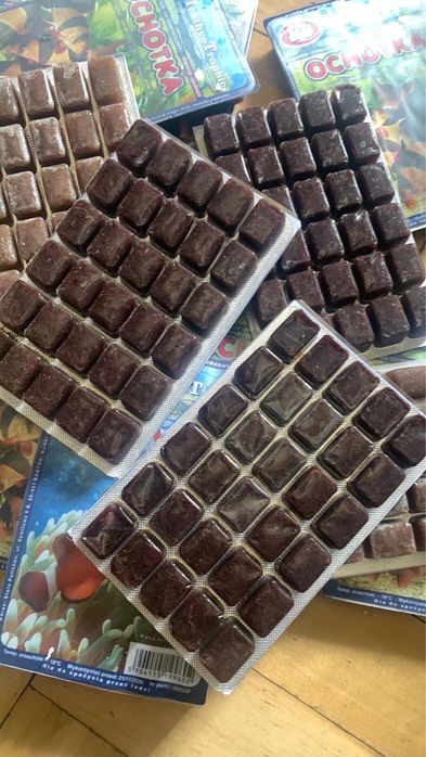 Mотиль артемія блістр 100 гр свіжа 30 таблеток