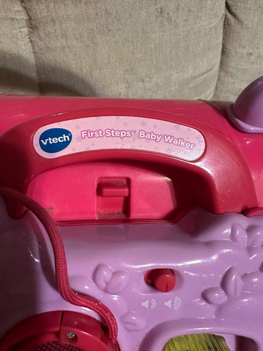 Chodzik / Pchacz - V-tech English - pink