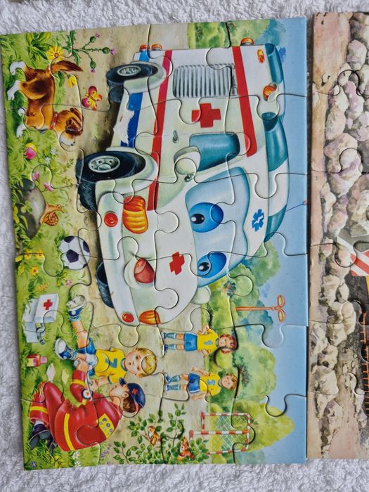 Пазли Castorland 24 елементи техніка машини 4+