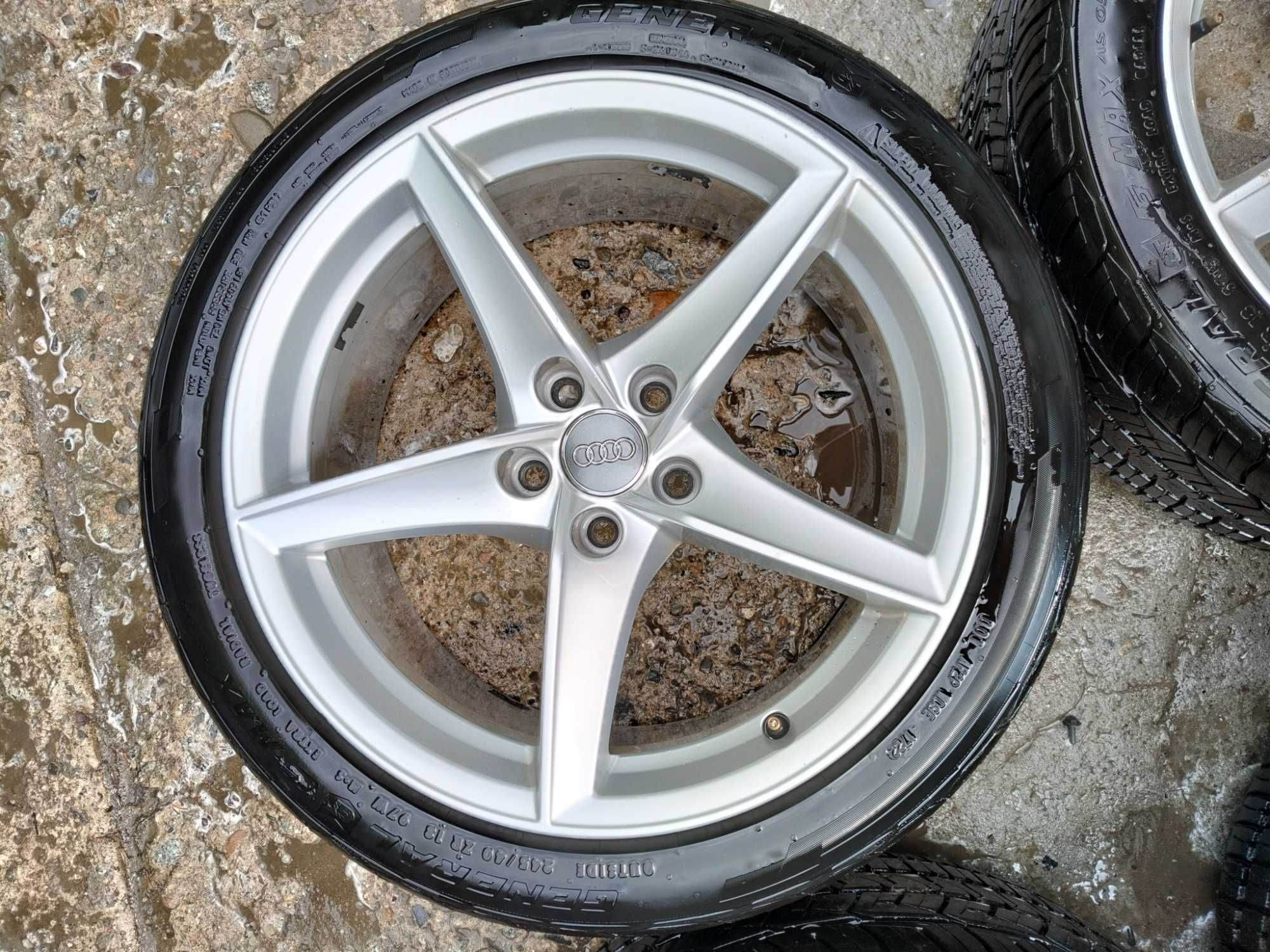 Koła felgi 18 5x112 oryginalne audi opony 245 40 r18