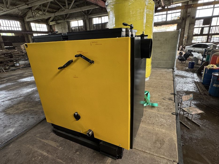 Котел твердопаливний піролізного типу холмова 120 кВт 100