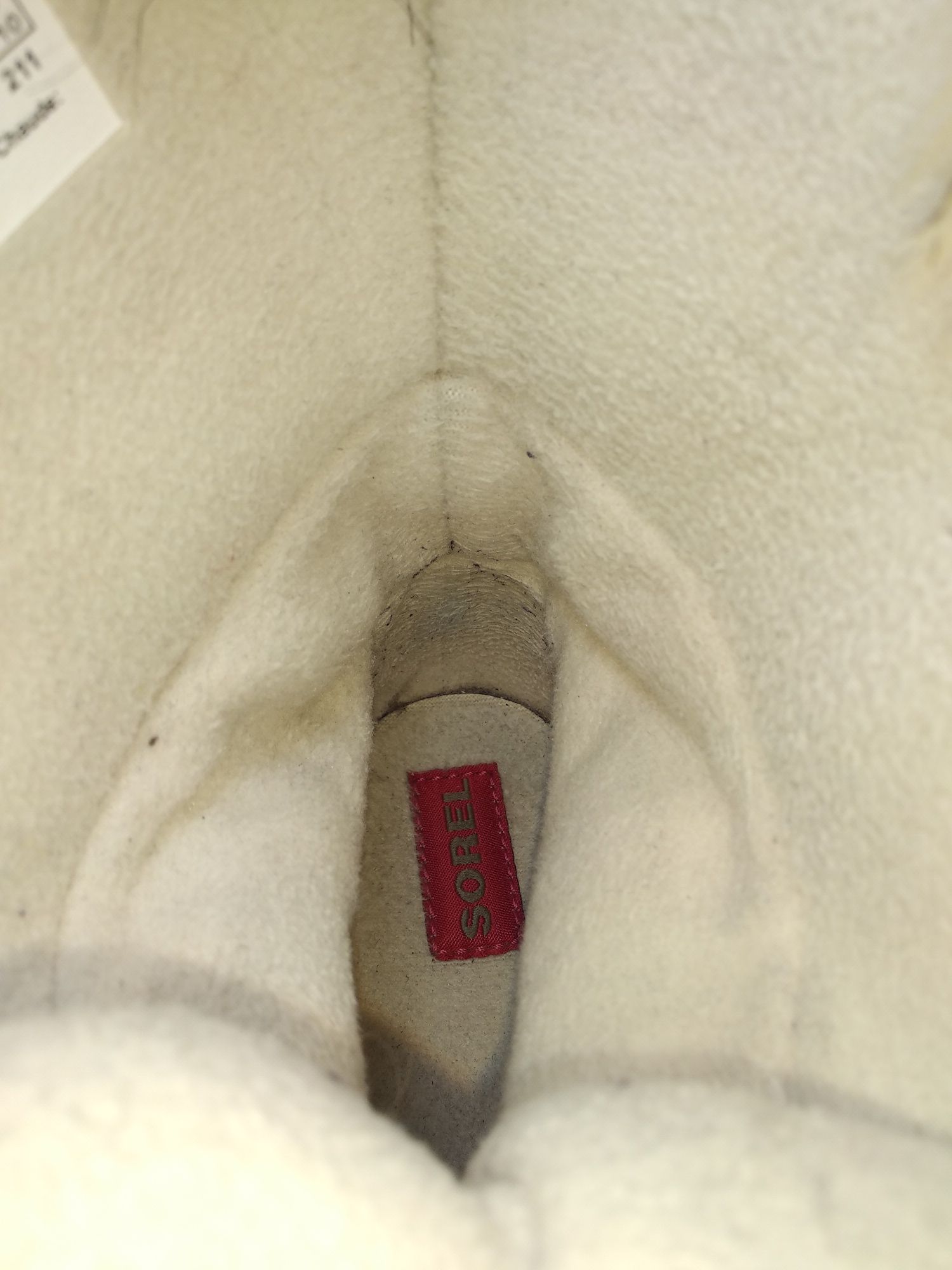 Ботинки сапоги термо высокие Sorel с мехом детские женские 38 (23.5см)