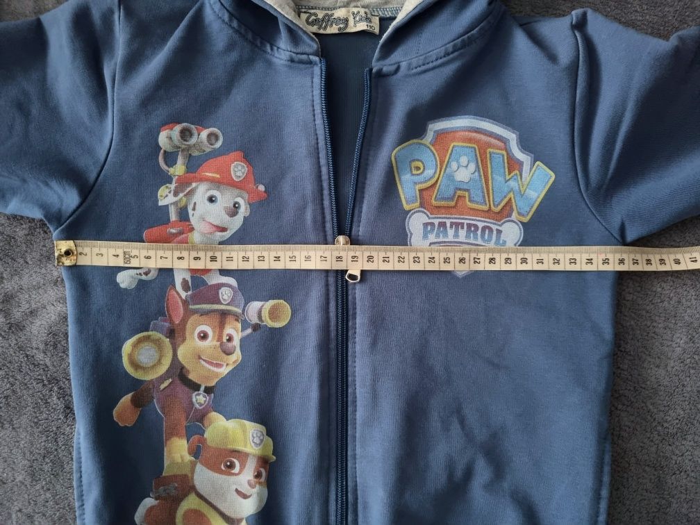 Bluza na zamek psi patrol 95% bawełny