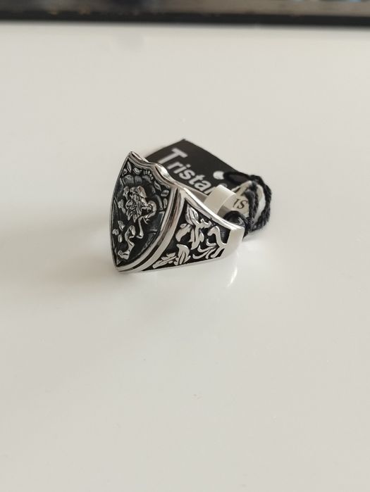 Anel em aço inoxidável