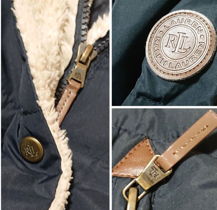 Оригинальный пуховик с капюшоном Ralph Lauren