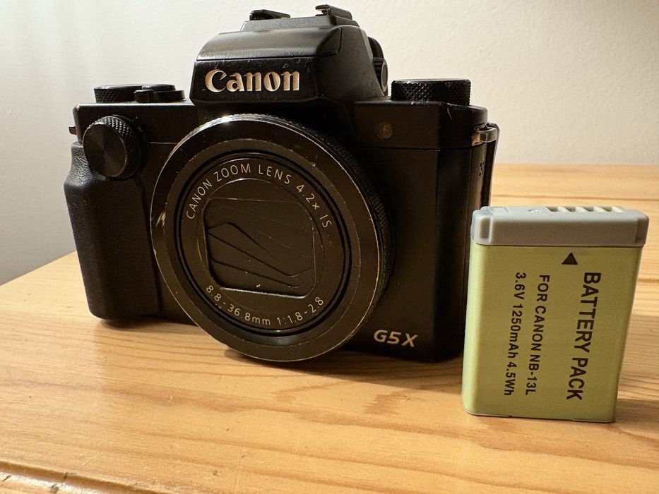 Canon G5x - czysta optyka!