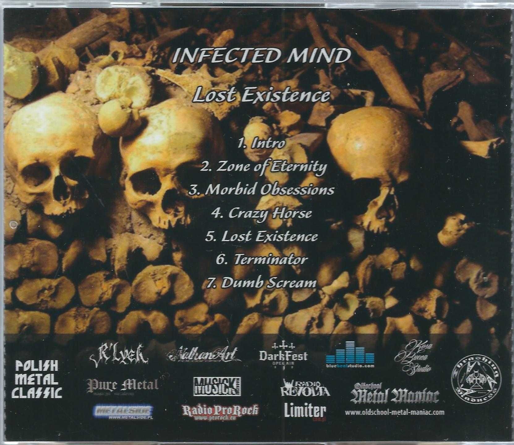 CD Infected Mind - Lost Existence (2017) (Thrashing Madness Producti.)