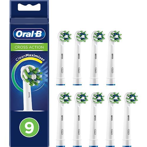 3 Recargas Oral B Cross Action + Clean Maximiser - Originais!!!