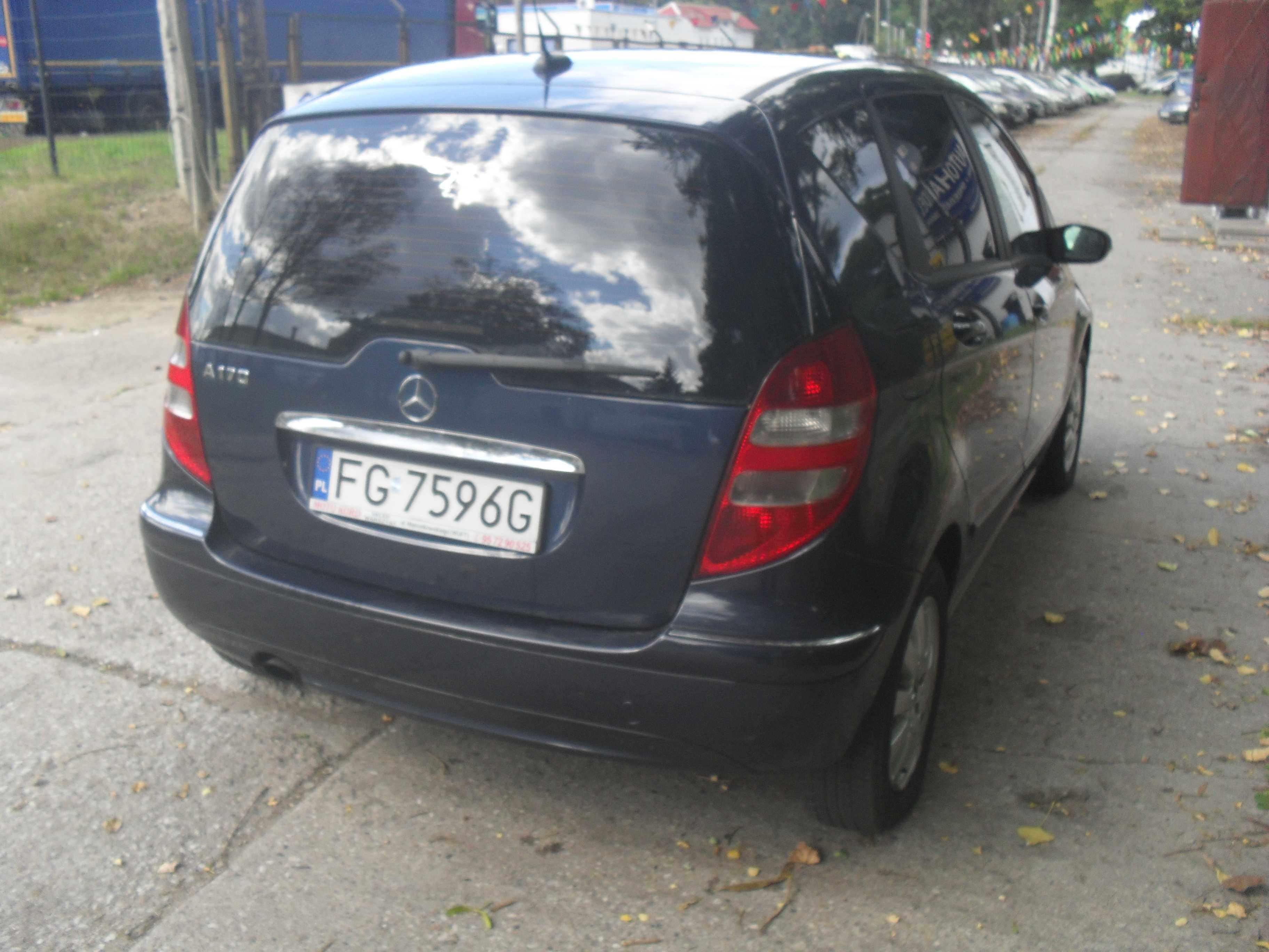 MERCEDES BENZ W169 1,7 benz.zarej.I wł.klima 5-drzwiowy I rej.2005 r.