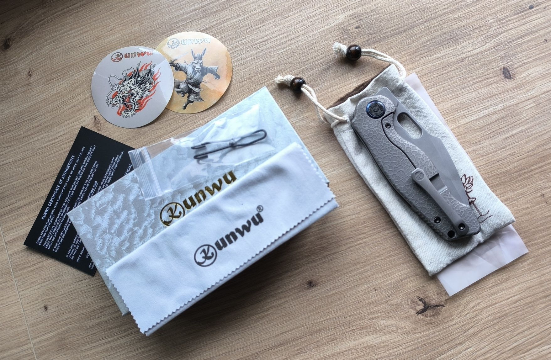 Nóż Kunwu Gringo S390