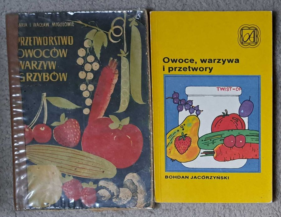 Przetwórstwo owoców warzyw i grzybów Owoce warzywa przetwory zestaw