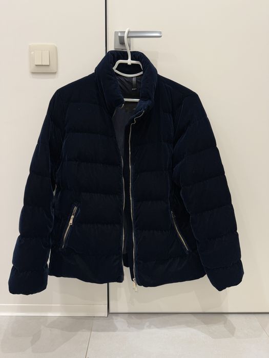 Велюрова, бархатна куртка massimo dutti