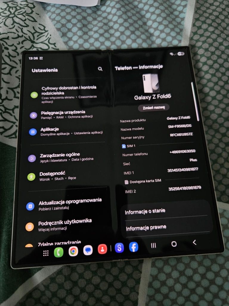 Samsung Galaxy Z Fold 6 w ekskluzywnym kolorze Bieli z Samsung.pl
