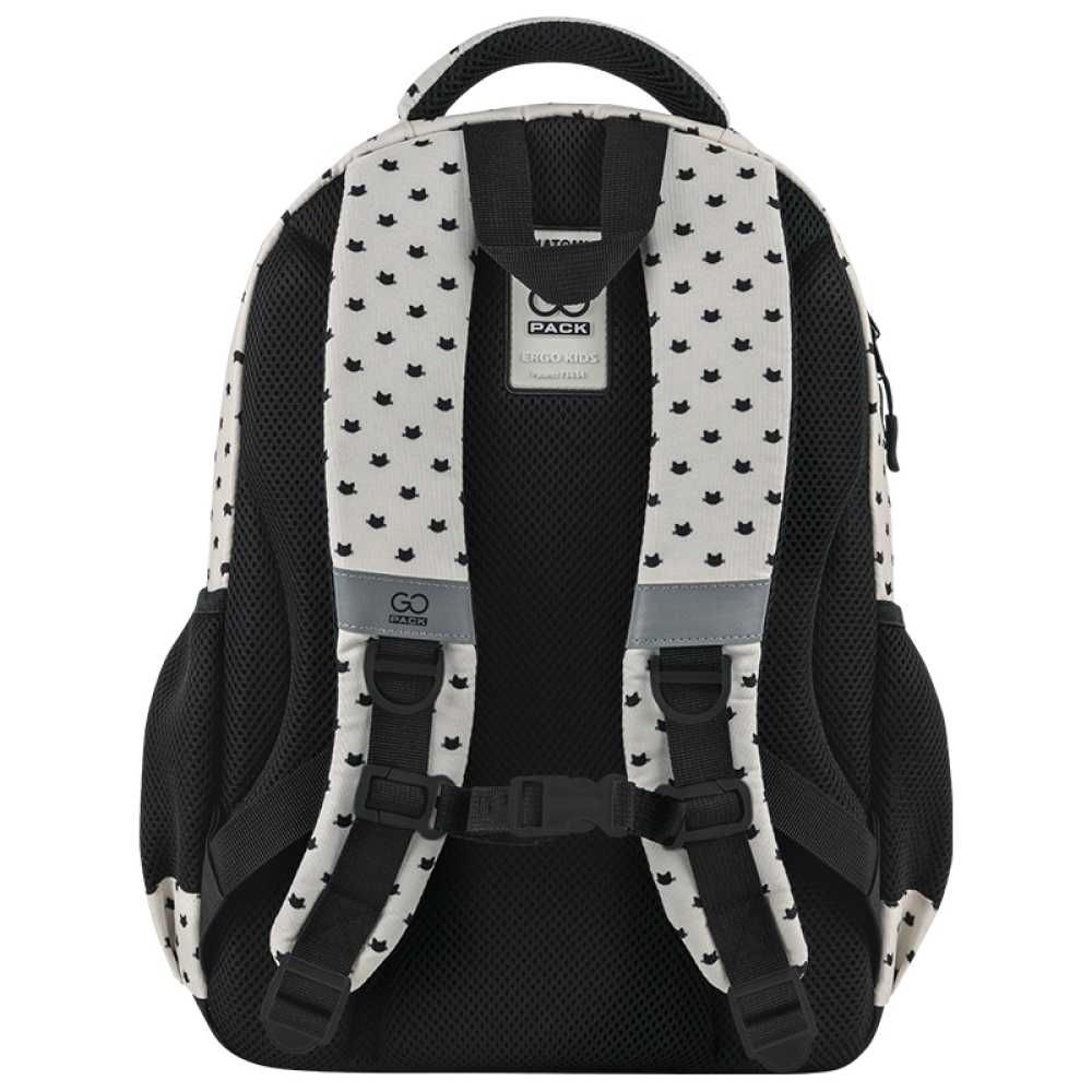 Рюкзак шкільний GoPack бежевий 130 - 145 см