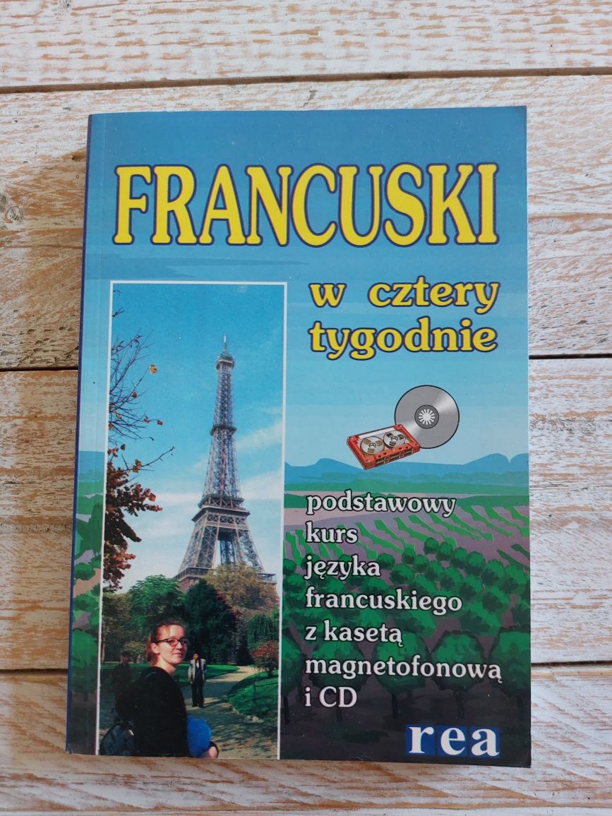 Francuski w cztery tygodnie. Brak kasety i cd