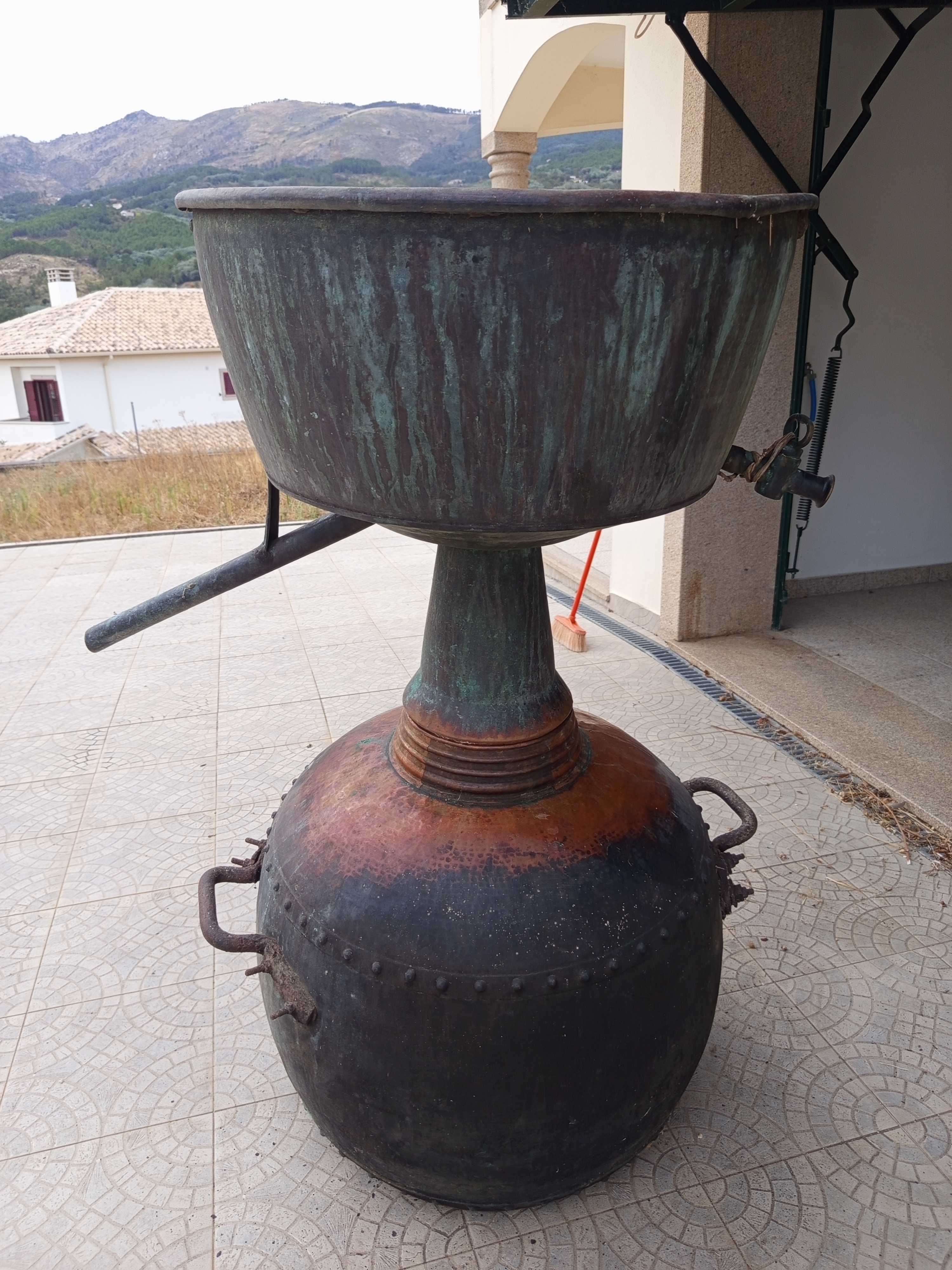 Alambique cobre como novo